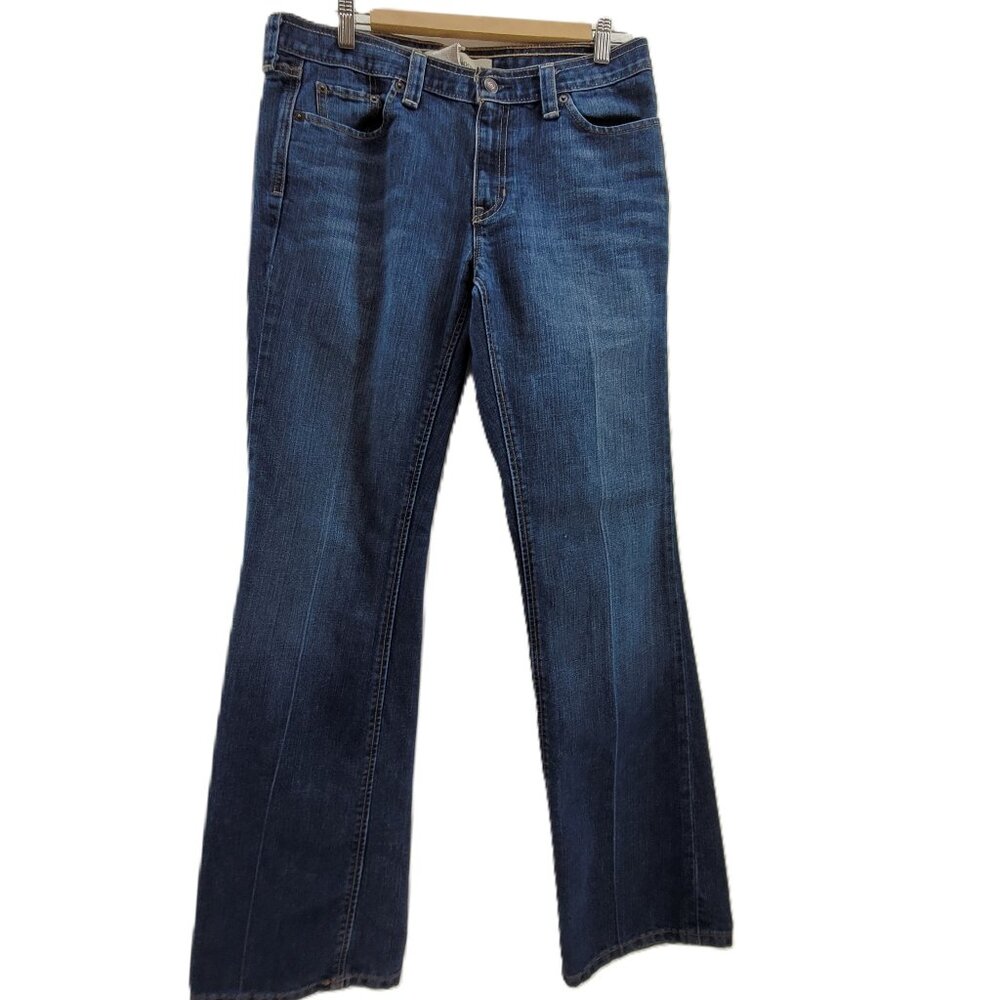 Y2K Gap Original Low Rise Bootcut Jeans Women's 8L Blue Stretch Denim Vintage